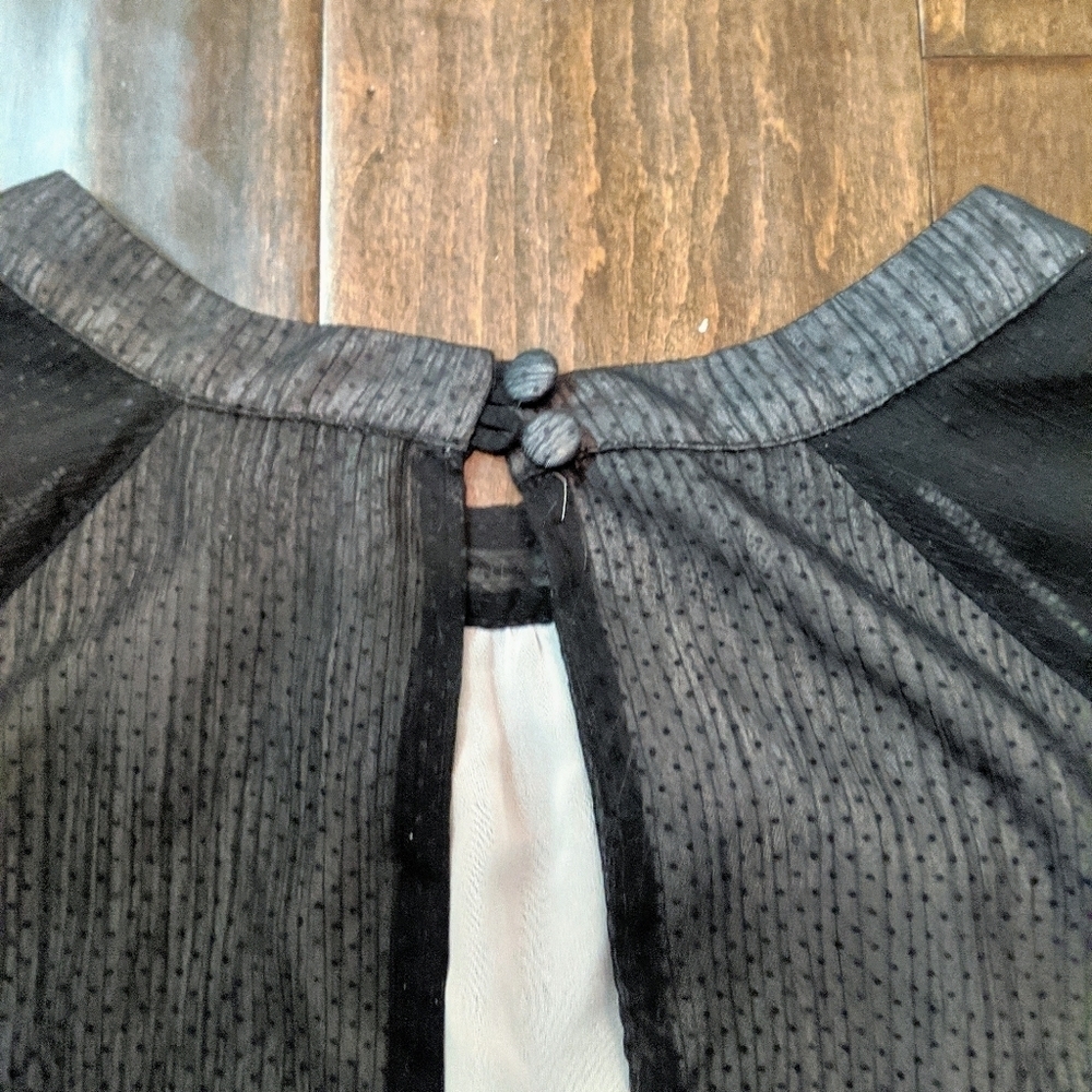 Topshop Mesh Open Back Top 💕 - Picture 3 of 7